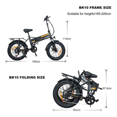HITWAY BK10 faltbares Elektrofahrrad aranbike